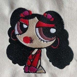 Y2K inspired tote bag